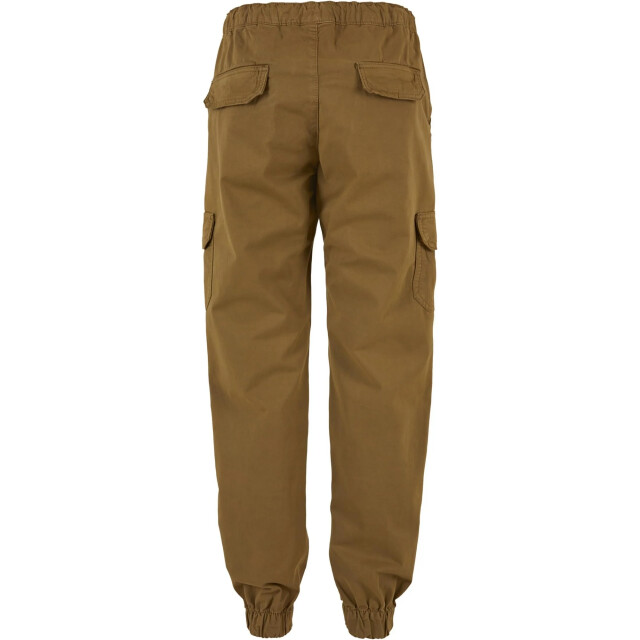 Urban Classics Dames cargo pocket hoge taille joggingbroek UTTN571_summerolive large