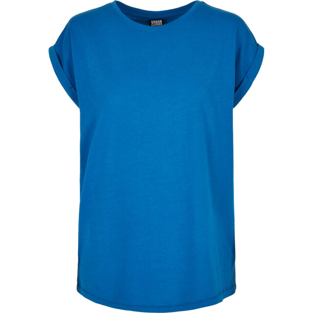 Urban Classics Dames verlengd schouder t-shirt UTTN574_sportyblue large