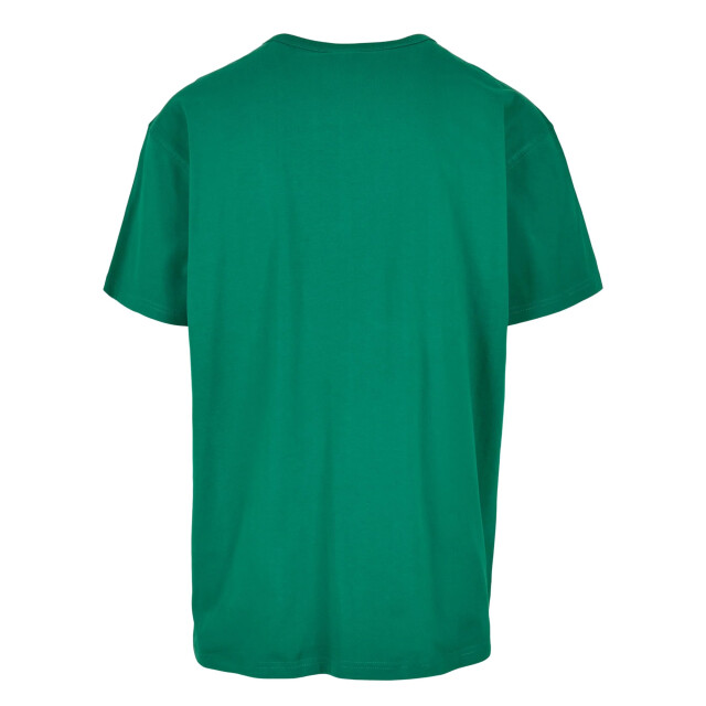 Urban Classics Heren effen oversized t-shirt UTTN325_junglegreen large