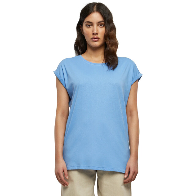 Urban Classics Dames verlengd schouder t-shirt UTTN574_horizonblue large