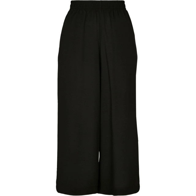 Urban Classics Dames culottes wijde pijpen viscose UTTN567_black large