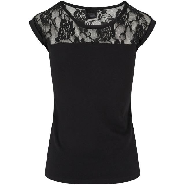 Urban Classics Dames veters top UTTN312_black large
