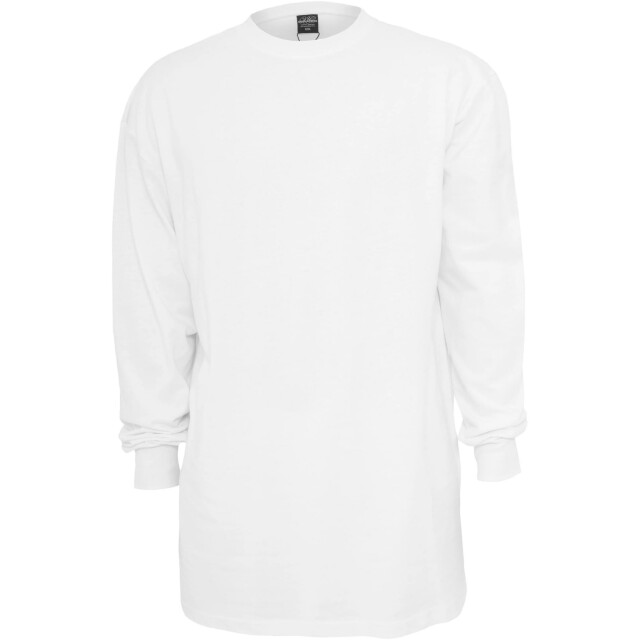 Urban Classics Heren lang t-shirt met lange mouwen UTTN313_white large