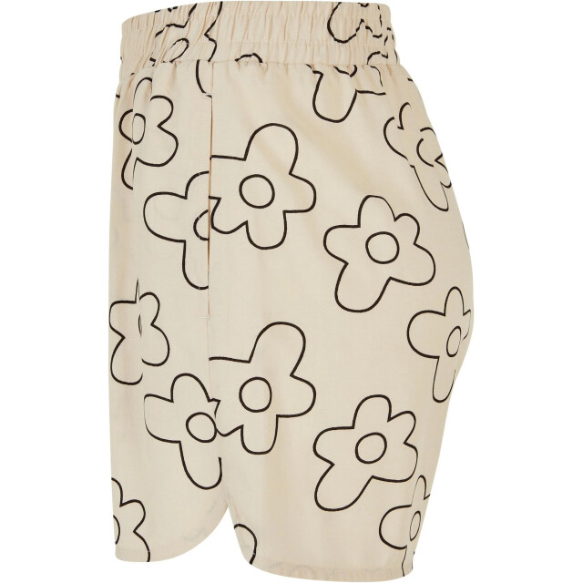 Urban Classics Dames viscose all-over print resort shorts UTTN538_softseagrass large