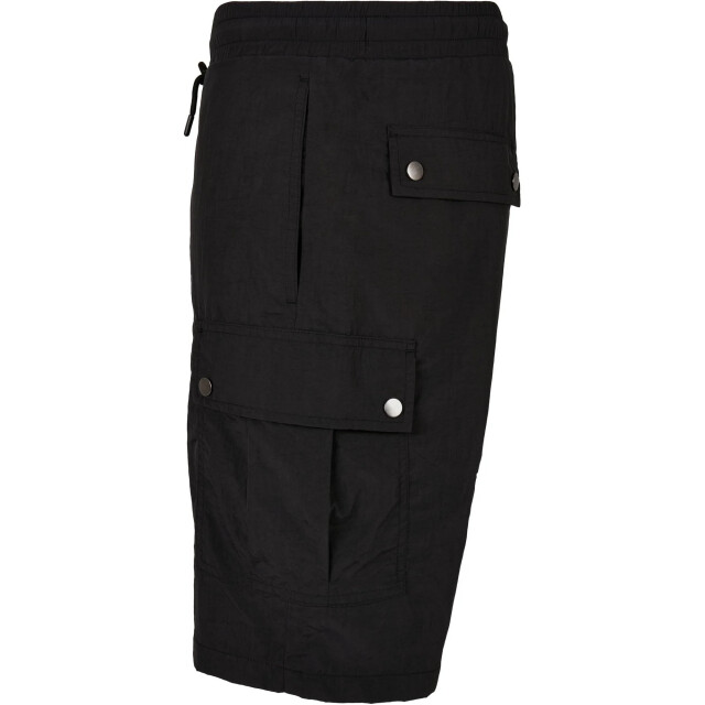 Urban Classics Heren nylon cargo korte broek UTTN549_black large