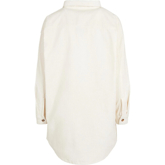 Urban Classics Dames corduroy overhemd met lange mouwen UTTN637_whitesand large