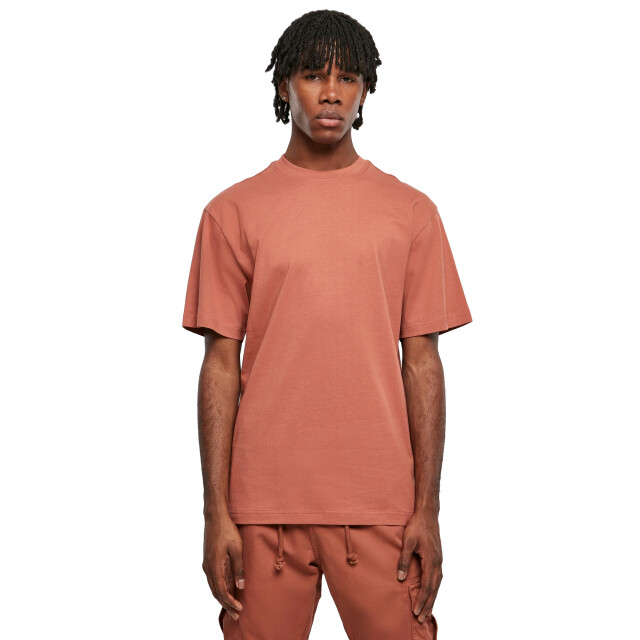 Urban Classics Heren effen tall t-shirt UTTN535_terracotta large