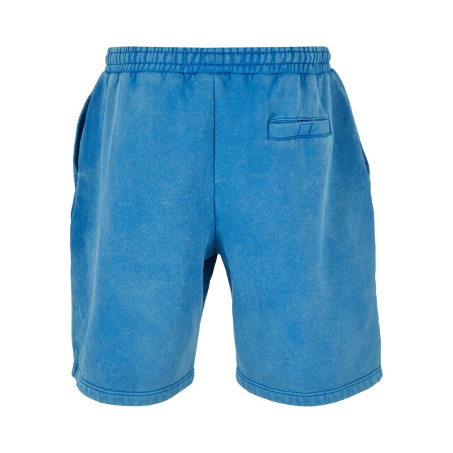 Urban Classics Heren sweat shorts zwaar stone wash UTTN536_royalblue large