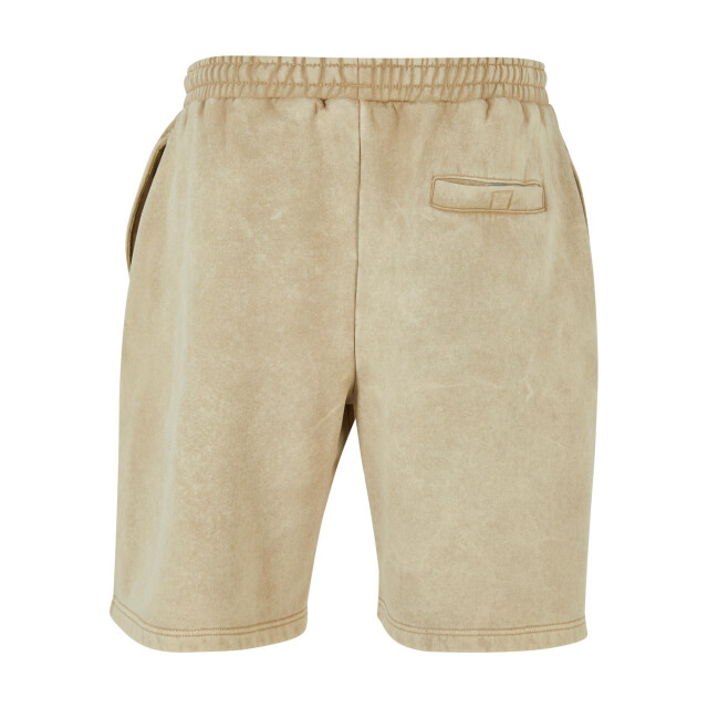 Urban Classics Heren sweat shorts zwaar stone wash UTTN536_unionbeige large