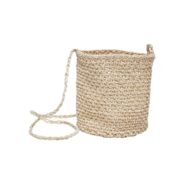 Urban Classics Nature mini raffia kruisbody tas UTTN608_nature large