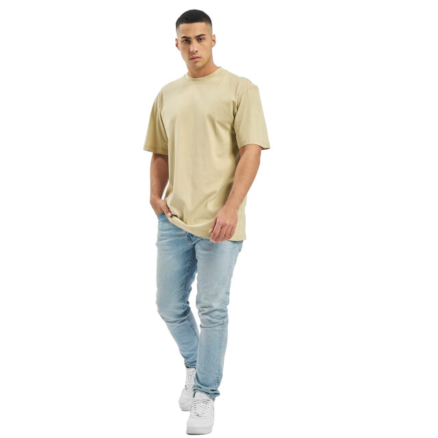 Urban Classics Heren effen tall t-shirt UTTN535_concrete large