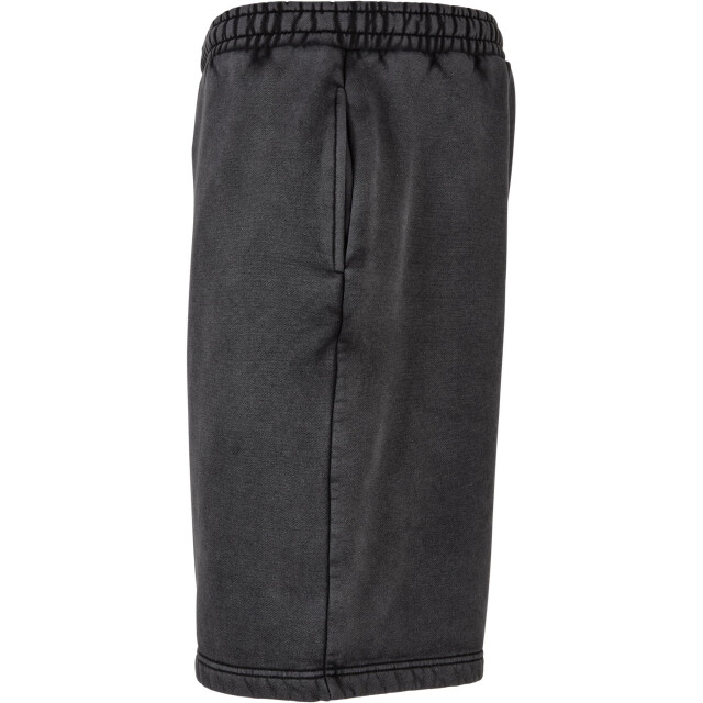 Urban Classics Heren sweat shorts zwaar stone wash UTTN536_black large