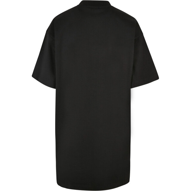 Urban Classics Dames bio zwaargewicht oversized t-shirt jurk UTTN296_black large