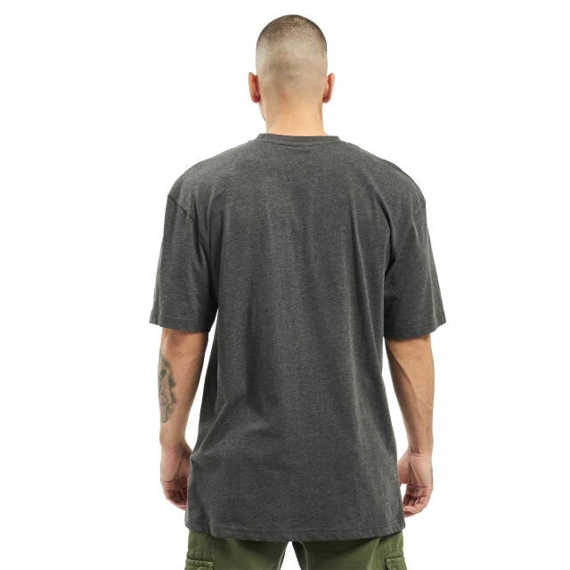 Urban Classics Heren effen tall t-shirt UTTN535_charcoal large