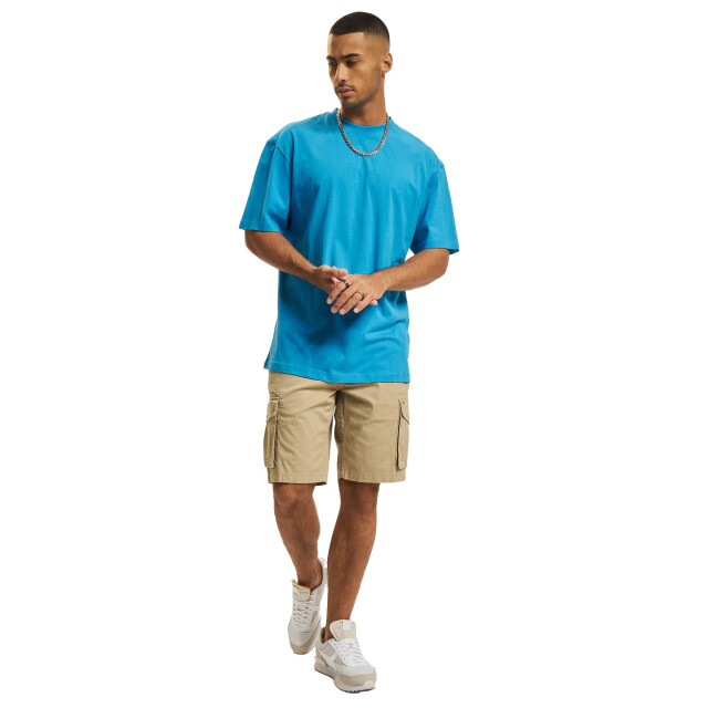 Urban Classics Heren effen tall t-shirt UTTN535_turquoise large