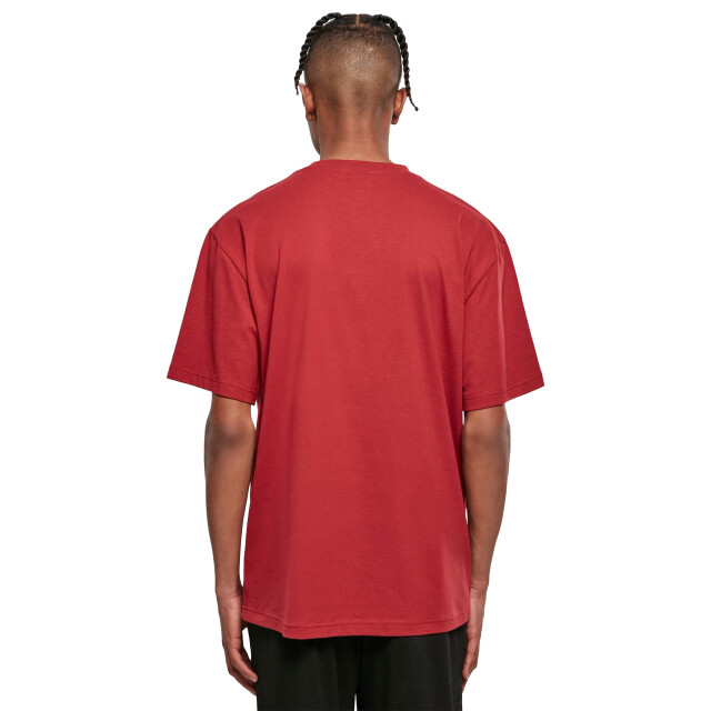 Urban Classics Heren effen tall t-shirt UTTN535_brickred large