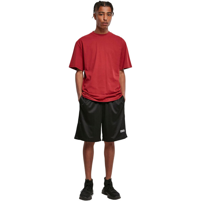 Urban Classics Heren effen tall t-shirt UTTN535_brickred large