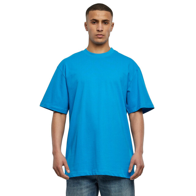 Urban Classics Heren effen tall t-shirt UTTN535_turquoise large