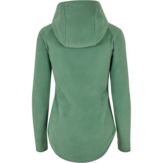 Urban Classics Dames polar fleece full zip hoodie UTTN611_salvia large