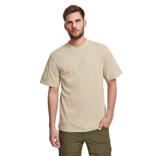 Urban Classics Heren effen tall t-shirt UTTN535_concrete large