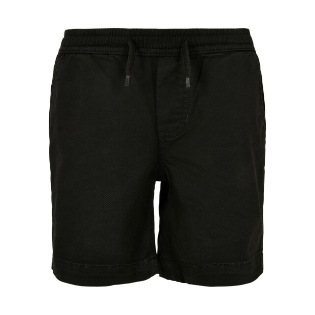 Urban Classics Jongens twill stretch joggingshort UTTN281_black large