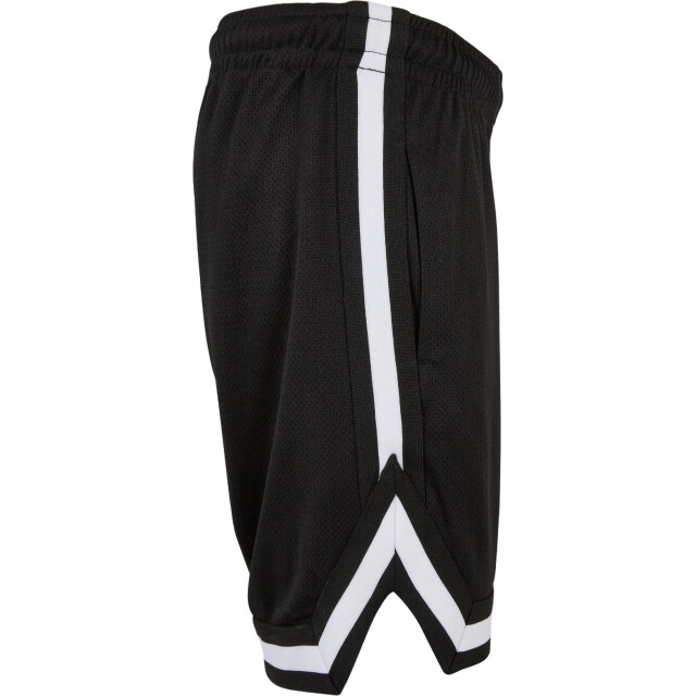 Urban Classics Jongens mesh gestreepte shorts UTTN286_black large