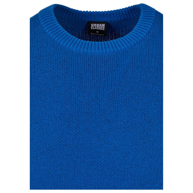 Urban Classics Heren zwaargewicht oversized sweatshirt UTTN289_royalblue large