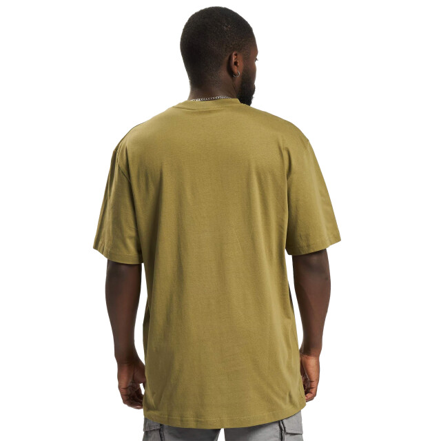 Urban Classics Heren effen tall t-shirt UTTN535_tiniolive large