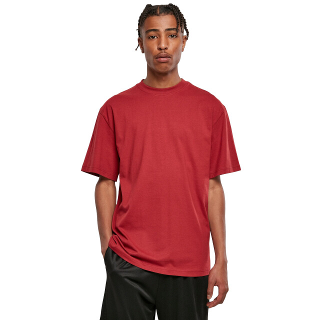 Urban Classics Heren effen tall t-shirt UTTN535_brickred large
