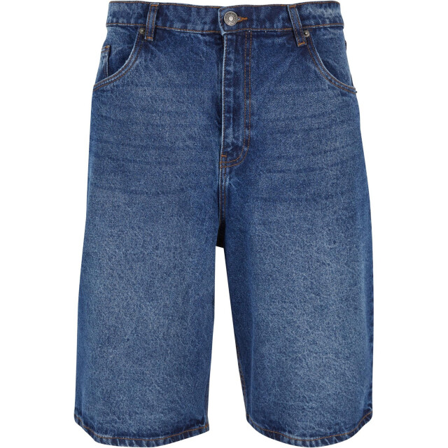 Urban Classics Heren 90's denim shorts zwaargewicht UTTN532_newmidbluewashed large