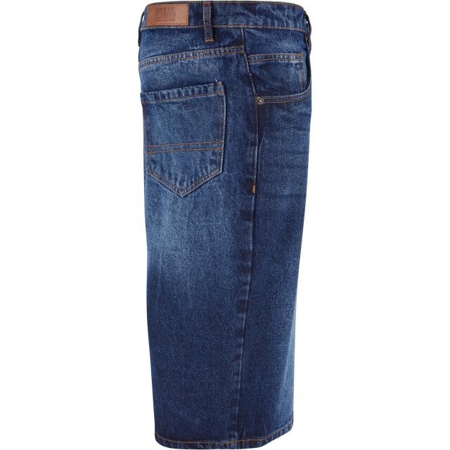 Urban Classics Heren 90's denim shorts zwaargewicht UTTN532_newdarkbluewashed large