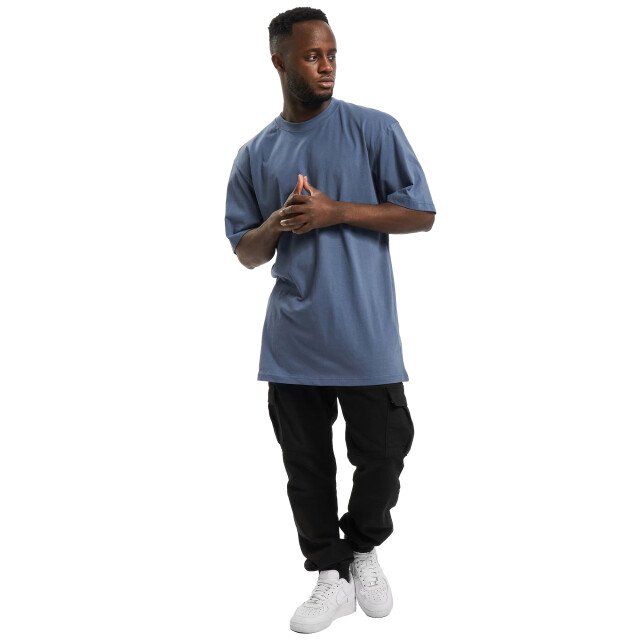 Urban Classics Heren effen tall t-shirt UTTN535_vintageblue large