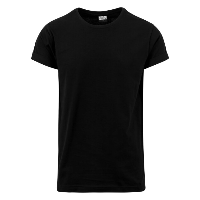 Urban Classics Heren turn up t-shirt UTTN585_black large