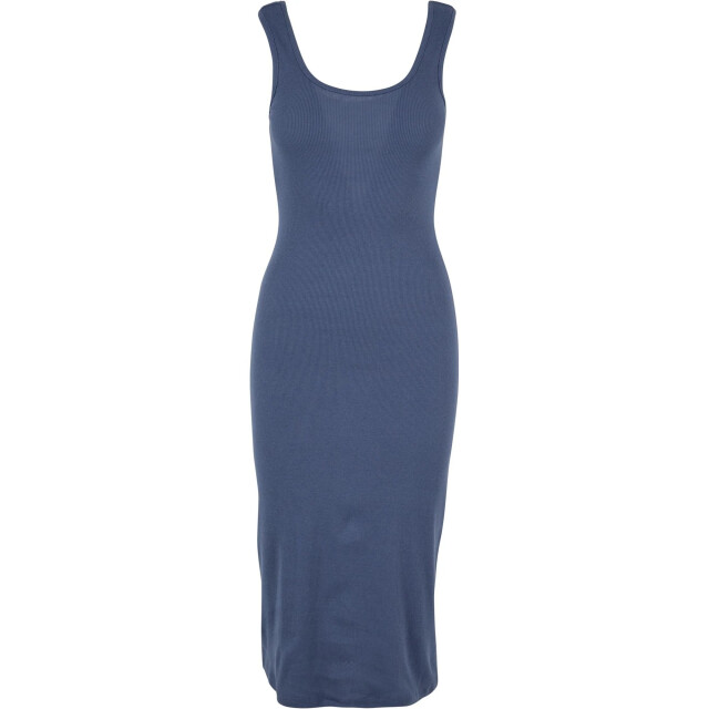 Urban Classics Dames ribjurk UTTN272_vintageblue large