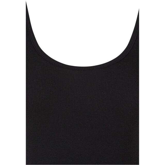 Urban Classics Dames ribjurk UTTN272_black large