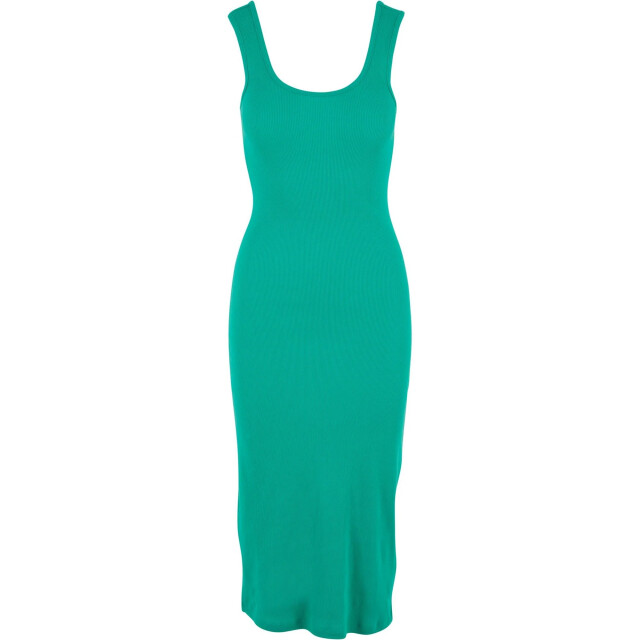 Urban Classics Dames ribjurk UTTN272_ferngreen large