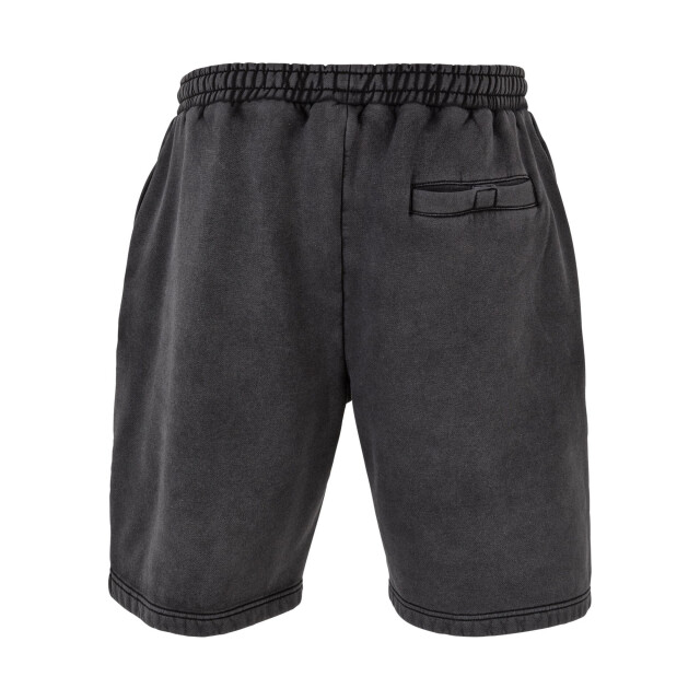 Urban Classics Heren sweat shorts zwaar stone wash UTTN536_black large