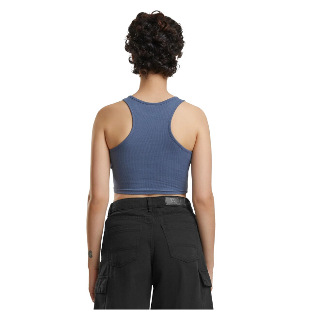 Urban Classics Dames ribbed crop top UTTN530_vintageblue large