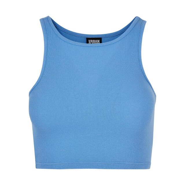 Urban Classics Dames ribbed crop top UTTN530_horizonblue large