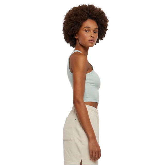 Urban Classics Dames ribbed crop top UTTN530_frostmint large