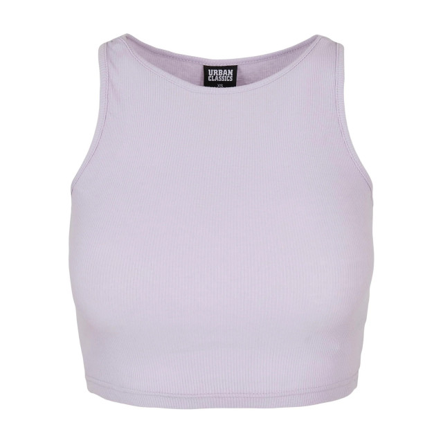 Urban Classics Dames ribbed crop top UTTN530_lilac large