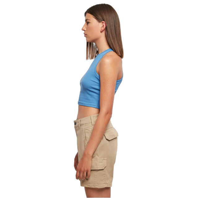 Urban Classics Dames ribbed crop top UTTN530_horizonblue large