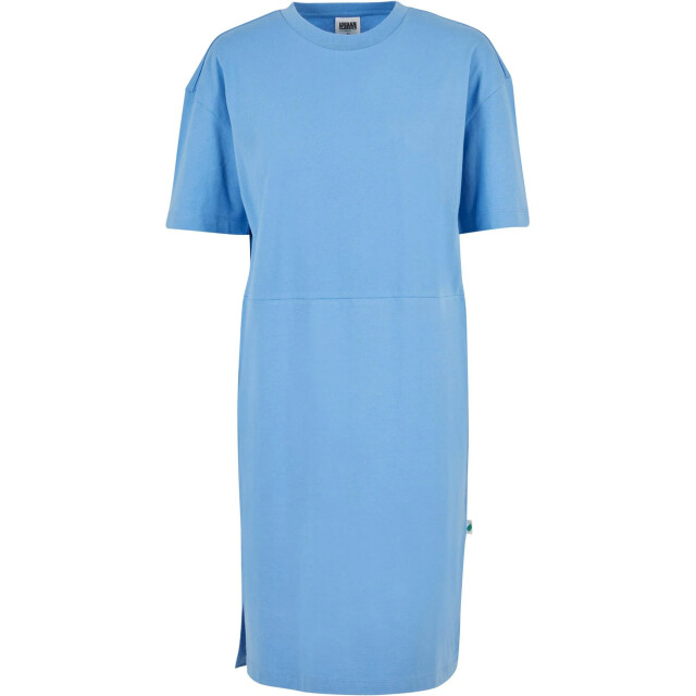 Urban Classics Dames organic oversized t-shirt met zijsplitten UTTN261_horizonblue large