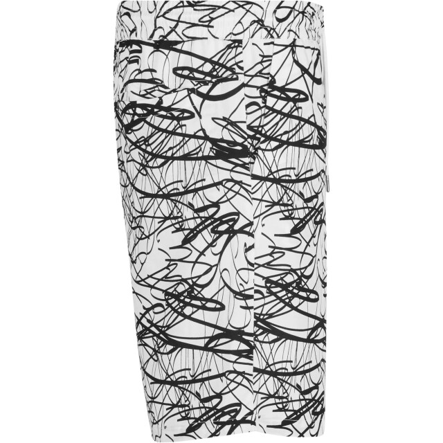 Urban Classics Heren viscose scribble resort korte broek UTTN518_white large