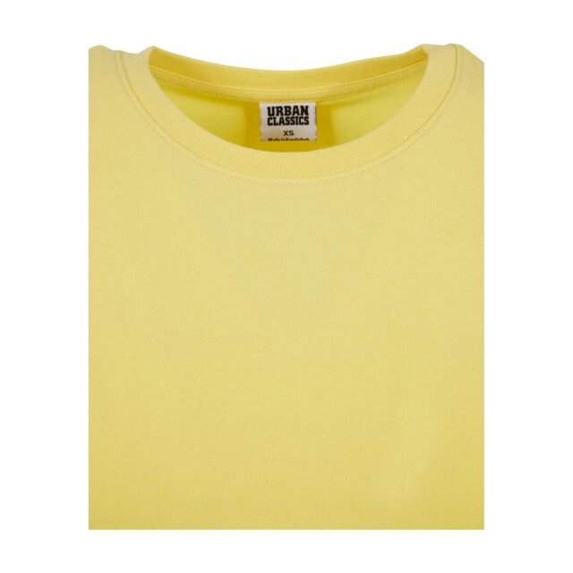 Urban Classics Dames jersey stretch crop t-shirt UTTN521_vintagesun large