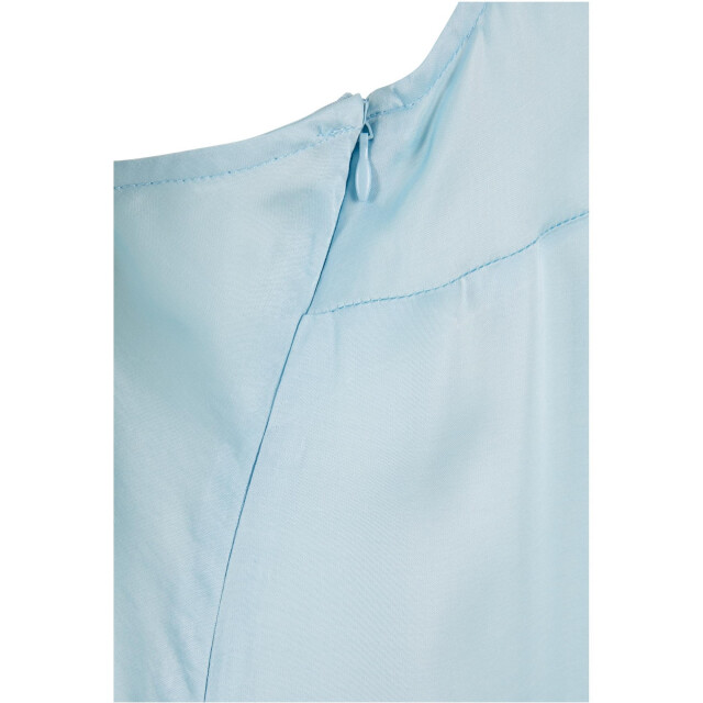Urban Classics Dames viscose satijn jurk UTTN514_oceanblue large