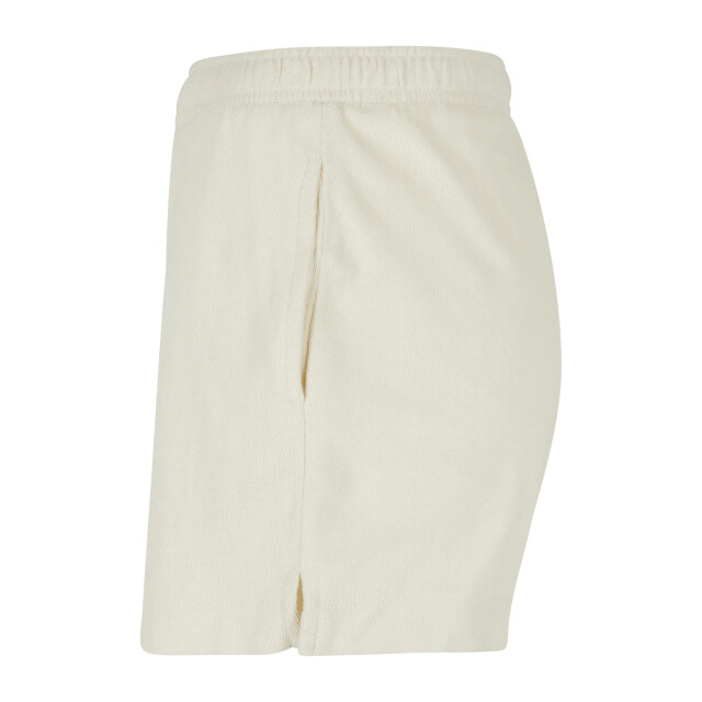Urban Classics Dames handdoekshort UTTN492_palewhite large