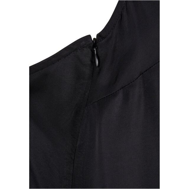 Urban Classics Dames viscose satijn jurk UTTN514_black large