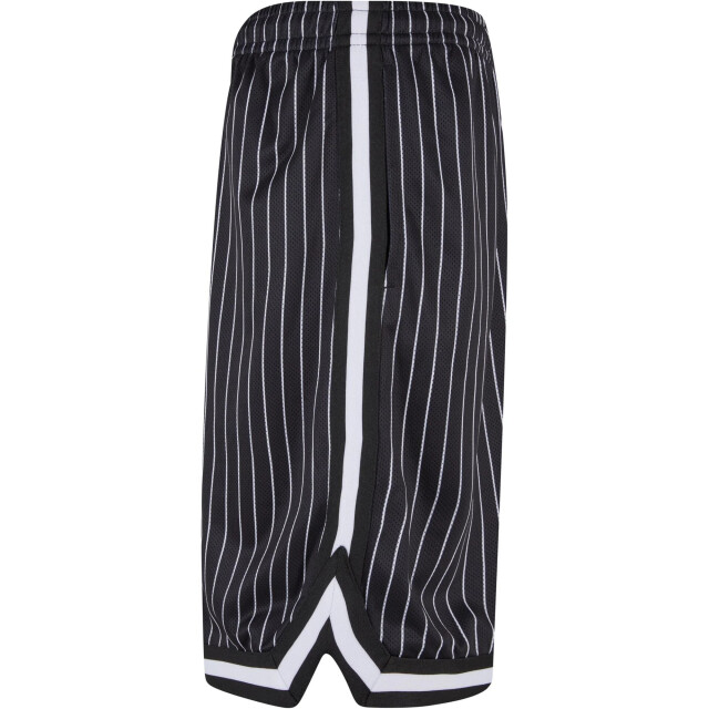 Urban Classics Heren mesh gestreepte shorts UTTN505_blackwhite large