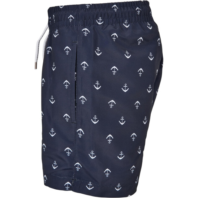 Urban Classics Jongens anker zwemshort UTTN240_navy large